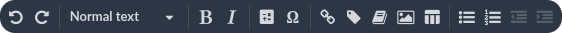 Toolbar (default theme)